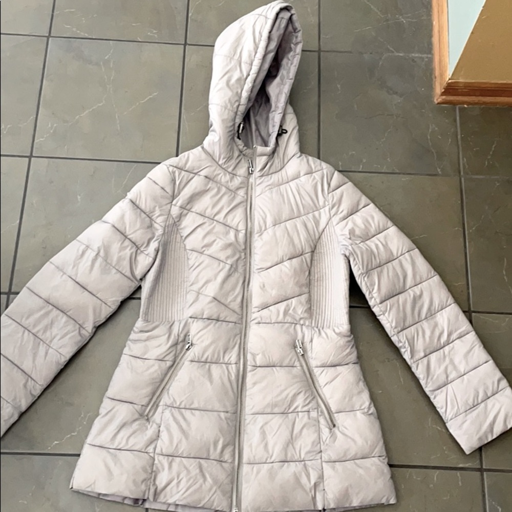 Gray winter coat